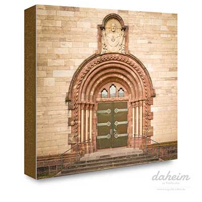 Portal der Herz Jesu Kirche in Ettlingen